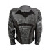 Batman Begins Bruce Wayne Batsuit Motorcycle Protective Armor Leather Jacket