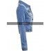 Women’s Cropped Blue Denim Jacket