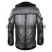 Ben Barnes Shearling Jacket The Punisher S2 Billy Russo Black Coat