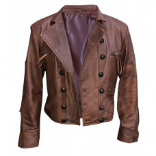 Aquaman Jason Momoa (Arthur Curry) Brown Leather Jacket