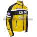 Men Dead Rising 2 Chuck Ijiek Greene Racing Hunting Yellow Biker Leather Jacket