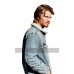 Kayce Dutton Yellowstone Luke Grimes Fur Collar Blue Denim Jacket
