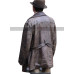 Live By Night Ben Affleck Vintage Distressed Brown Leather Coat  