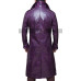Suicide Squad Joker Leather Trench Coat