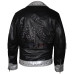 Kiss Starchild Paul Stanley Metal Alive Studs Black Leather Jacket