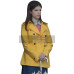 A Simple Favor Anna Kendrick (Stephanie Smothers) Yellow Cotton Jacket