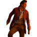 Luke Evans (Gaston) Beauty And The Beast Red Leather Coat