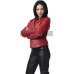Ben 10 Alyssa Diaz Red Biker Leather Jacket