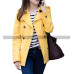 A Simple Favor Anna Kendrick (Stephanie Smothers) Yellow Cotton Jacket