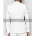 Men's Skinny Fit with Stretch Shawl Lapel White Suit
