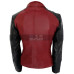 Beauty and the Beast Catherine Chandler Red Biker Leather Jacket