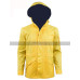 Men's Hood Outerwear TV Series Dark Jonas Kahnwald Yellow Jacket 