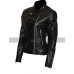 Fringe Anna Torv (Olivia Dunham) Slim Fit Black Leather Jacket