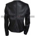 Melissa O'Neil Black Leather Women's Dark Matter Costume Jacket