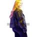 Ronda Rousey (Roddy Piper) Quilted Shoulders Biker Leather Jacket
