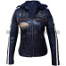 Women's Speed Race Classic Motorcycle Leather Jacket 