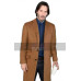 Siberia (Lucas Hill) Keanu Reeves Brown Wool Trench Coat