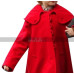 Maddy Hoodie Modern Love Julia Garner Red Wool Coat