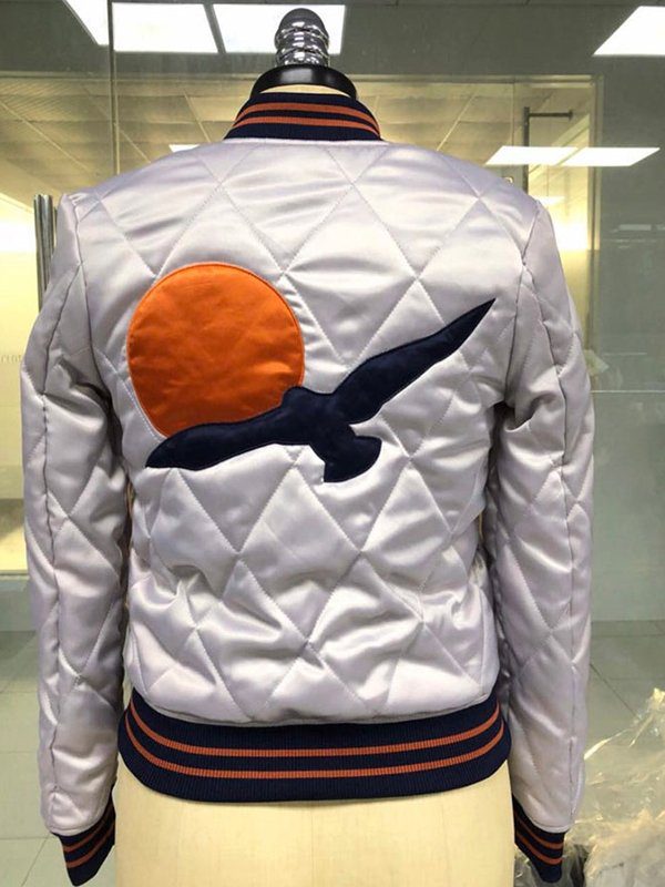 70’s Silver Wings Bomber Jacket