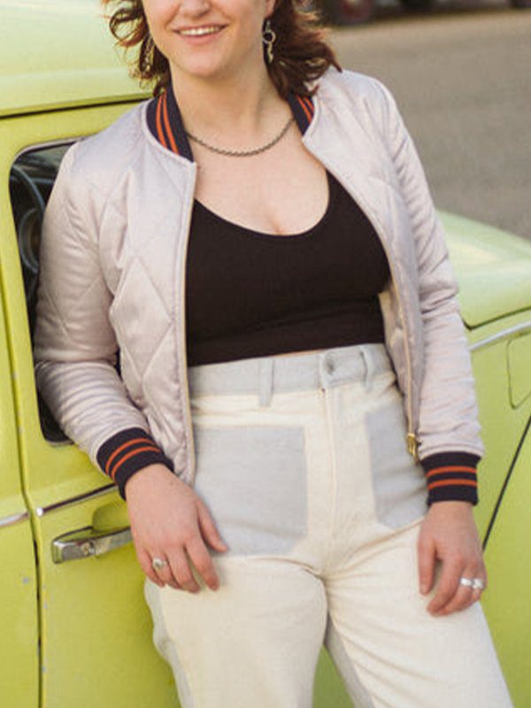 70’s Silver Wings Bomber Jacket