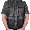 Gladiolus Amicitia Final Fantasy XV Black Leather Jacket