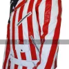 American Flag Biker Style Leather Jacket