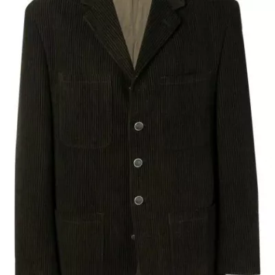 Yellowstone Kevin Costner Corduroy Blazer