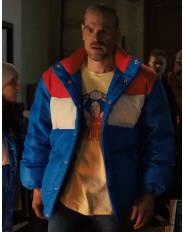 Jim Hopper Stranger Things Season4 Puffer Jacket