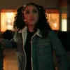 Marissa Reyes Spirit Halloween Denim Jacket