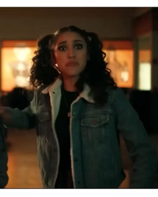Marissa Reyes Spirit Halloween Denim Jacket