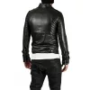 Mens Biker Slim Fit Asymmetrical Jacket
