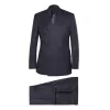 Kingsman Pinstripe Navy Blue Suit