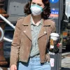The Marvelous Mrs.Maisel S4 Miriam Maisel Brown Jacket