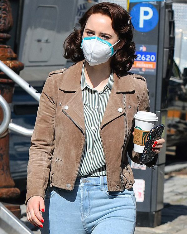 The Marvelous Mrs.Maisel S4 Miriam Maisel Brown Jacket