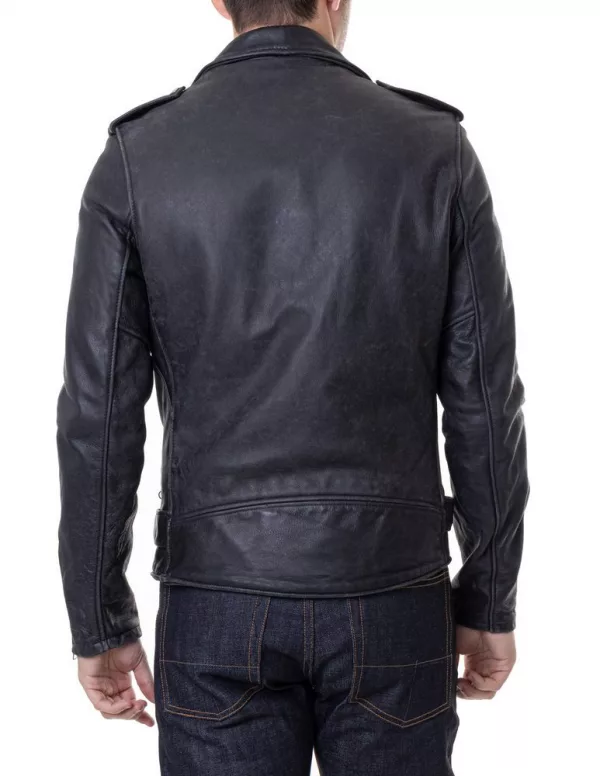 Biker Leather Moto Jacket