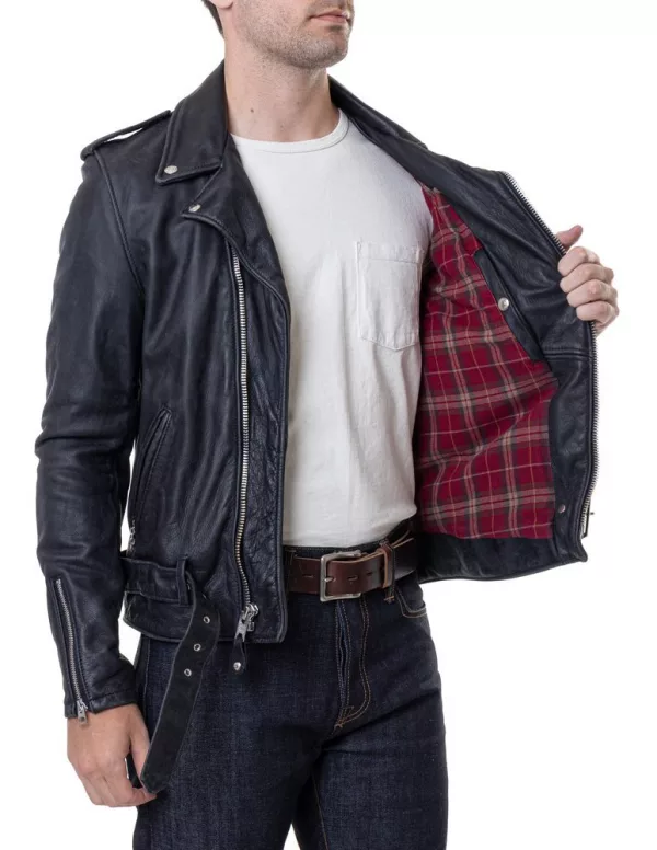 Biker Leather Moto Jacket